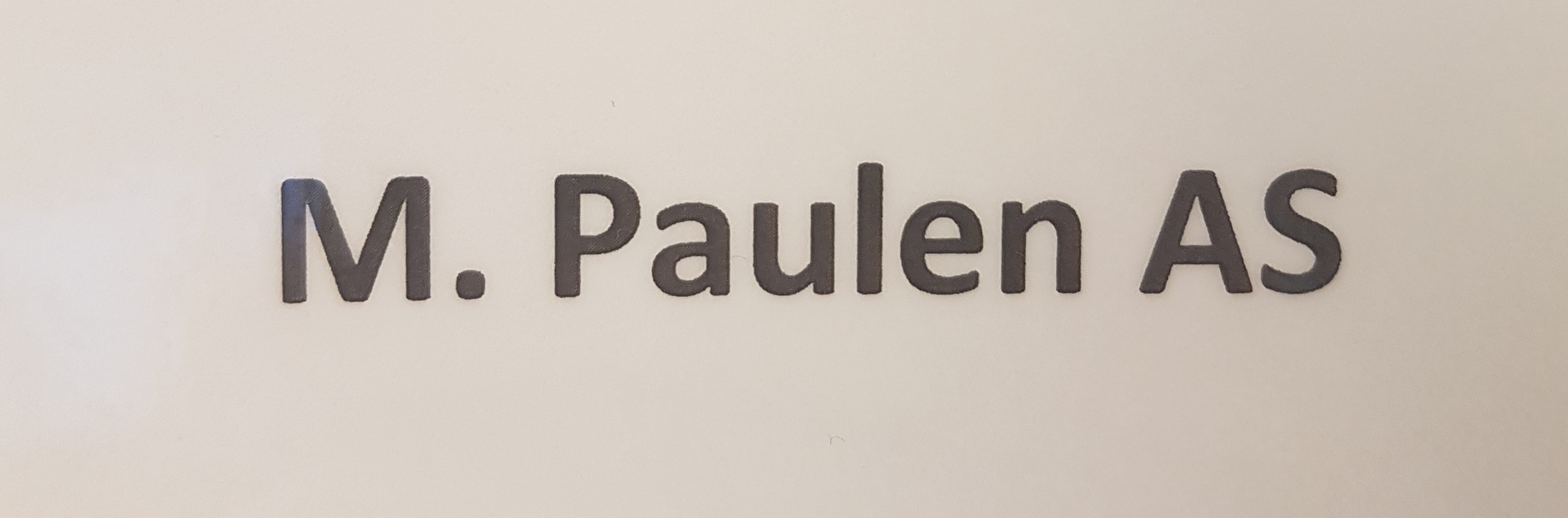 M. Paulen AS