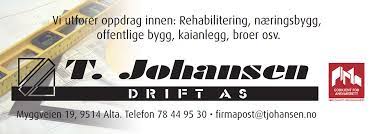 T Johansen Drift