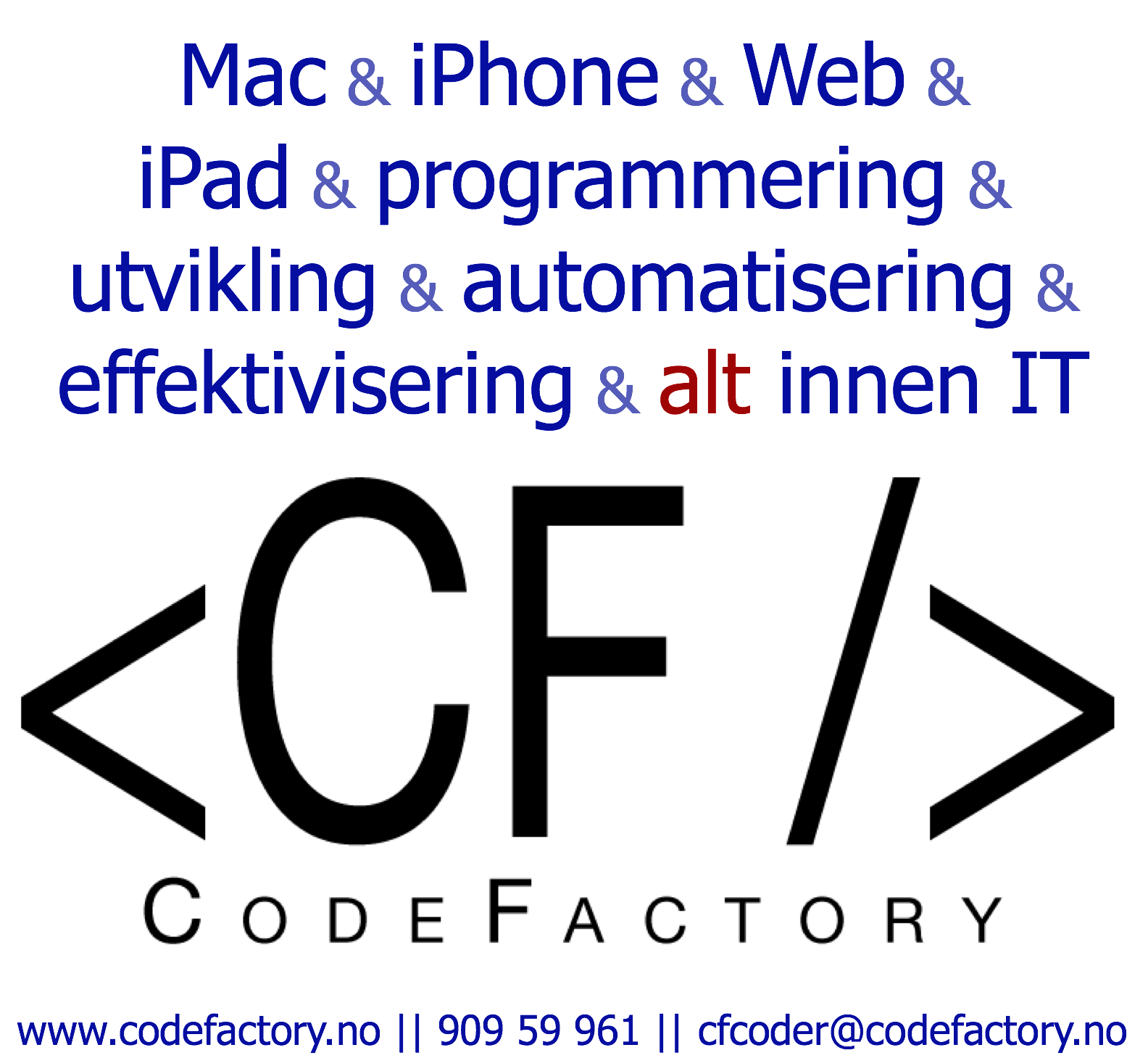 CodeFactory AS